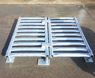 svc stormwater grate pipe grilles
